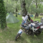 WIMA France - campsite at Chateauneuf-du-Pape