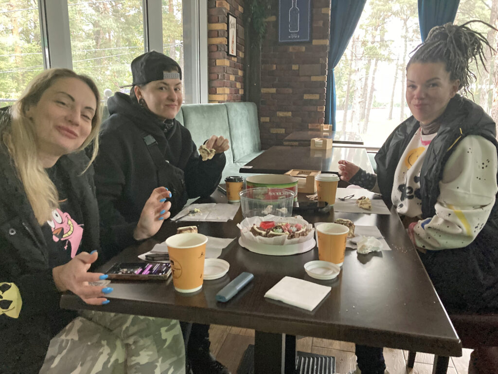 Kyiv Cake for breakfast