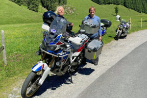 with Rosie -Rosenlaui Valley