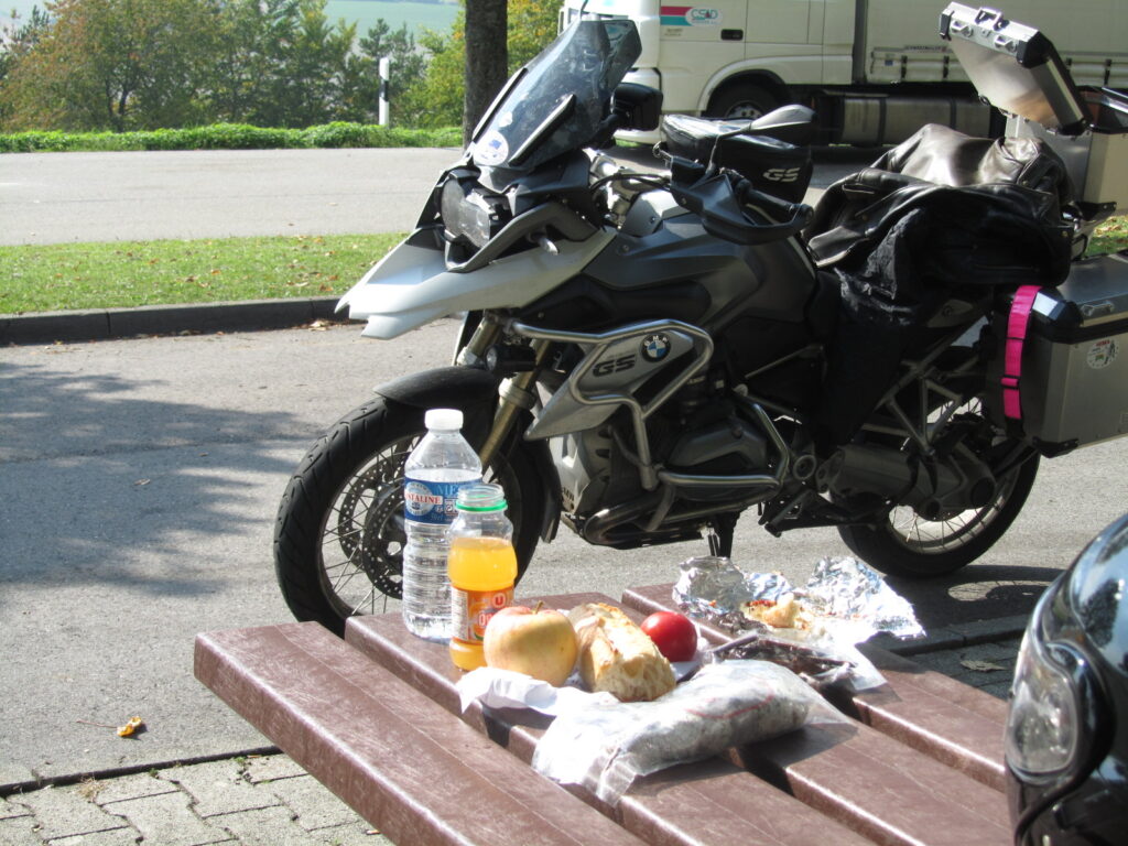 Picnic lunch in Switzerland